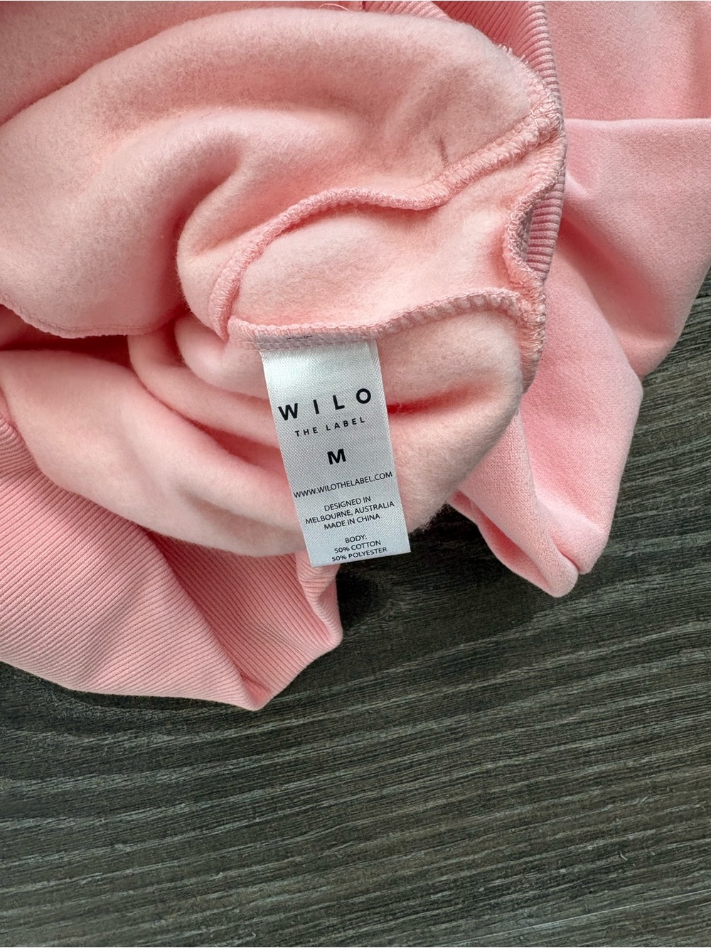Wilo the Label Logo Zip up Hoodie- Size Medium NEW! - Picture 4 of 5